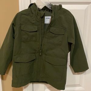 Kids spring jacket( hunter green)